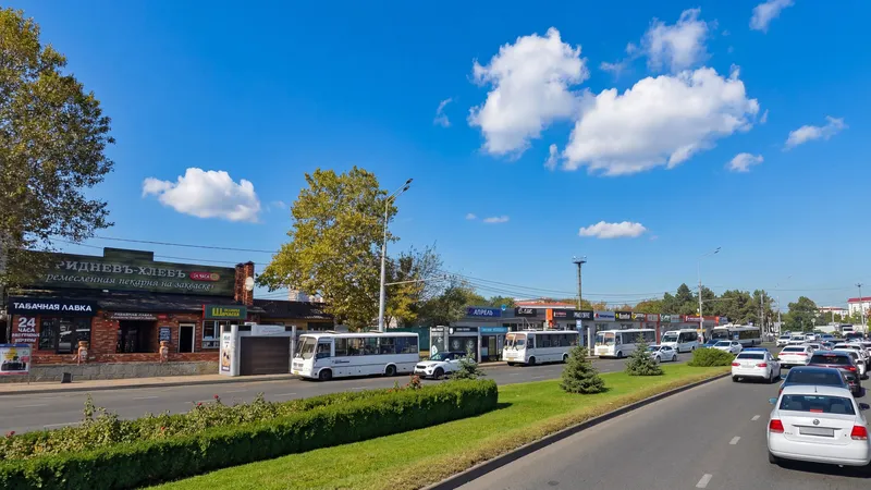 Главный фасад: Автостанция ТЭЦ Краснодар: расписание маршруток и автобусов.